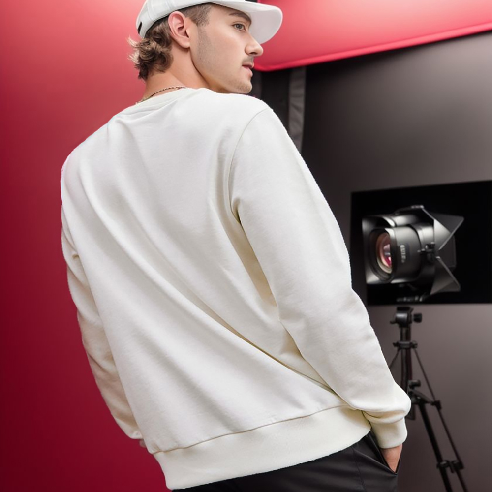 BYW3001-300G Crew Neck Terry Sweatshirt